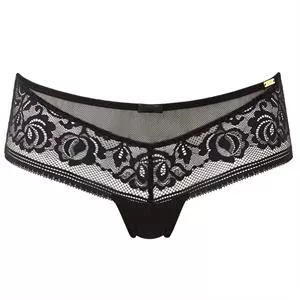 Gossard Encore Short Brief Black Nude